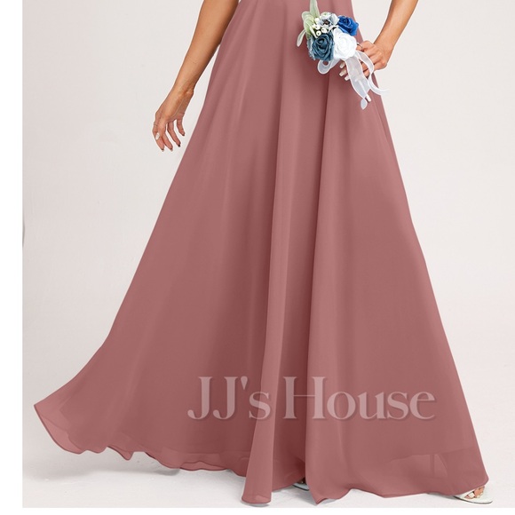 Bridesmaid Dress - JJs House - Dusty Rose 🌸 - Picture 3 of 11